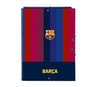 Safta F.C. BARCELONA 1ª EQUIPACIÓN 26/27 - Carpeta Folio con 3 Solapas, Ideal para Niños de Diferentes Edades, Cómoda y Versátil, Calidad y Resistencia, 26x36.5 cm