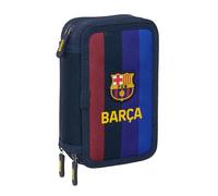 Safta Estuche escolar F.C. Barcelona 1ª equipación 26/27, 37 útiles, cómodo y versátil
