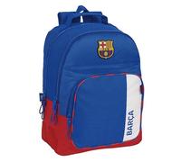 Safta F.C. BARCELONA 2ª EQUIPACIÓN - Mochila Escolar Infantil, Ideal para Niños de Diferentes Edades, Cómoda y Versátil, Calidad y Resistencia, 32x15x42 cm, Color Azul y Granate