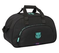 Safta F.C. BARCELONA 3ª EQUIPACIÓN - Bolsa de Deporte, Mochila, Ideal para Niños de Diferentes Edades, Cómoda y Versátil, Calidad y Resistencia, 40x23x24 cm, Color Negro