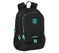 Safta F.C. Barcelona 3ª EQUIPACIÓN - Mochila para Pádel, Mochila de Deporte, Ideal para Diferentes Edades, Cómoda y Versátil, Calidad y Resistencia, 30x17x42 cm, Color Negro
