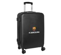 F.C. Barcelona 3ª EQUIPACIÓN - Trolley de Cabina 24 Pulgadas, Maleta con Ruedas, Candado de Seguridad, Maleta Ligera, 40x26x63 cm, Color Negro