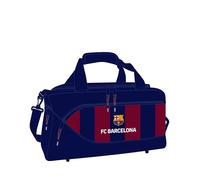 Safta F.C. Barcelona - Bolsa de Deporte, Mochila, Ideal para Niños de Diferentes Edades, Cómoda y Versátil, Calidad y Resistencia, 50x25x25 cm, Color Azul Marino/Granate