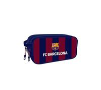 Safta Neceser escolar infantil F.C. Barcelona adaptable a carro 26x12.5x15 cm azul marino/granate
