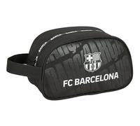 Safta Neceser F.C. Barcelona Black 2026 – 26 cm, adaptable, con asa