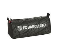 F. C. Barcelona - Portatodo con Cremallera y Compartimiento, Estuche Infantil, Estuche Niño, Ideal para Niños en Edad Escolar, Cómodo y Versátil, Calidad y Resistencia, 21x7x8 cm