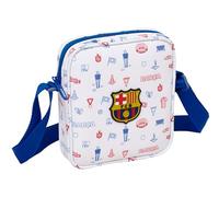 F.C. BARCELONA PREESCOLAR - Bandolera Pequeña, Bandolera Infantil, Bolso Niño, Ideal para Niños de 5 a 14 Años, Cómoda y Versátil, Calidad y Resistencia, 16x4x18 cm