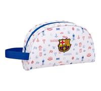 F.C. BARCELONA PREESCOLAR - Neceser Grande Niño, Neceser Infantil, Adaptable a Carro, Ideal para Niños de 5 a 14 Años, Cómodo y Versátil, Calidad y Resistencia, 26x16x9 cm