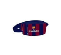 Safta F.C. Barcelona - Riñonera con Bolsillo Exterior, Ideal para Jóvenes y Niños de Diferentes Edades, Cómoda y Versátil, Calidad y Resistencia, 23x9x12 cm, Color Azul Marino/Granate