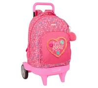 Safta Feeling - Mochila Grande con Ruedas, Compact Evolución, Extraíble, Ideal para Niños de Diferentes Edades, Cómoda y Versátil, Calidad y Resistencia, 33x22x45 cm