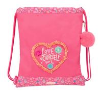 Safta FEELING - Mochila Saco Plano Grande, Mochila, Ideal para Niños de Diferentes Edades, Cómoda y Versátil, Calidad y Resistencia, 35x40 cm