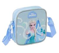 Safta FROZEN - Bandolera Pequeña, Bandolera Infantil, Bolso Niño, Ideal para Niños de 5 a 14 Años, Cómoda y Versátil, Calidad y Resistencia, 16x4x18 cm