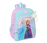 Mochila Escolar FROZEN Cool Days, Grande 42 cm. Adaptable