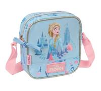 Safta FROZEN ICE MAGIC - Bandolera Pequeña, Bandolera Infantil, Bolso Niño, Ideal para Niños de 5 a 14 Años, Cómoda y Versátil, Calidad y Resistencia, 16x4x18 cm