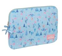 Safta FROZEN ICE MAGIC - Funda para Portátil 15.6'', Mochila, Ideal para Niños de Diferentes Edades, Cómoda y Versátil, Calidad y Resistencia, 39.5x3.5x27.5 cm