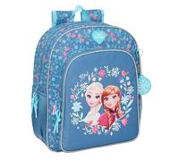 Safta FROZEN - Mochila Escolar Niño, Mochila Infantil, Adaptable a Carro, Ideal para Niños en Edad Escolar, Cómoda y Versátil, Calidad y Resistencia, 32x12x38 cm