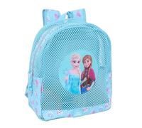 Safta FROZEN - Mochila Infantil de Playa, Anti Arena, con Asas, Fácil Limpieza, Ideal para Niños de Diferentes Edades, Cómoda y Versátil, 32x12x38 cm