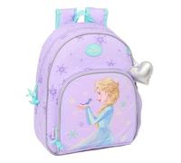 Safta Mochila infantil FROZEN SPIRIT — Cómoda, versátil y resistente, 28x10x34 cm