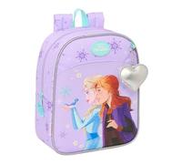 Safta FROZEN SPIRIT - Mochila Infantil, Mochila Niño, Mochila Escolar, Adaptable a Carro, Ideal para Guardería, Cómoda y Versátil, Calidad y Resistencia, 22x10x27 cm