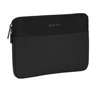 Safta Funda para Portatil 14'' Moos Capsula Acolchado Negro 34x25x2cm, Color Mulicolor (642286935), 11,6' Business Black 31X23X2Cm Unisex niños, Multicolor, único