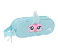 Safta FURBY - Portatodo Doble Niño, Estuche Infantil, Estuche Niño, Ideal para Niños en Edad Escolar, Cómodo y Versátil, Calidad y Resistencia, 21x6x8 cm