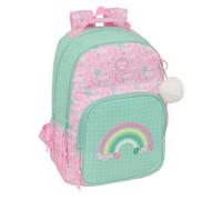 Safta Mochila escolar GLOWLAB AMAZING Infantil, cómoda y resistente 32x15x42 cm