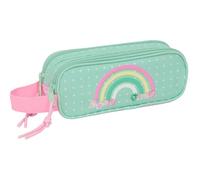 Safta GLOWLAB Amazing - Portatodo Doble Niño, Estuche Infantil, Estuche Niño, Ideal para Niños en Edad Escolar, Cómodo y Versátil, Calidad y Resistencia, 21x6x8 cm