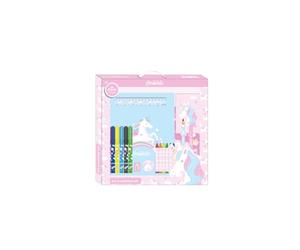 Safta GLOWLAB FRUTITAS - Set de Regalo, Estuche, Set de Papelería, Especial Regalo, 32x2.5x32 cm