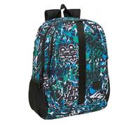 SAFTA GRAFFITI GO - Mochila Escolar Infantil, Ideal para Niños de Diferentes Edades, Cómoda y Versátil, Calidad y Resistencia, 32x16x44 cm