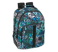 SAFTA GRAFFITI GO - Mochila Escolar Infantil, Ideal para Niños de Diferentes Edades, Cómoda y Versátil, Calidad y Resistencia, 32x15x42 cm