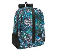 SAFTA GRAFFITI GO - Mochila Escolar Infantil, Ideal para Niños de Diferentes Edades, Cómoda y Versátil, Calidad y Resistencia, 32x16x44 cm