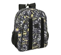 SAFTA GRAFFITI SPLASH - Mochila Escolar Niño, Mochila Infantil, Adaptable a Carro, Ideal para Niños en Edad Escolar, Cómoda y Versátil, Calidad y Resistencia, 32x12x38 cm