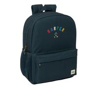 Safta HARPER & NEYER - Mochila Escolar, Adaptable a Carro, Ideal para Niños de Diferentes Edades, Cómoda y Versátil, Calidad y Resistencia, 32x14x43 cm