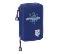 Safta Harry Potter Captain - Estuche Escolar Niño, Estuche con Colores, con 29 Útiles Incluidos, Ideal para Niños de 5 a 14 Años, Cómodo y Versátil, Calidad y Resistencia, 12.5x4x19.5 cm