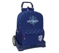 Safta HARRY POTTER CAPTAIN - Mochila, Espalda Ergonómica, con Carro Evolution, Ideal para Niños de Diferentes Edades, Cómoda y Versátil, Calidad y Resistencia, 32x14x43 cm