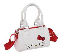 HELLO KITTY Bolso bandolera para mujer cómodo y versátil calidad y resistencia 16x7.5x10 cm