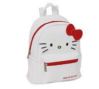 Safta HELLO KITTY - Mini Mochila para Uso Diario, Ideal para Niños de Diferentes Edades, Cómoda y Versátil, Calidad y Resistencia, 24x12x28 cm