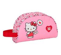 Safta HELLO KITTY - Neceser Grande Niño, Neceser Infantil, Adaptable a Carro, Ideal para Niños de 5 a 14 Años, Cómodo y Versátil, Calidad y Resistencia, 26x16x9 cm