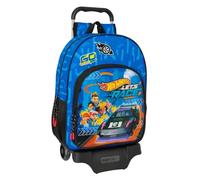 Safta HOT WHEELS LET'S RACE - Mochila Escolar con Carro 905, Ideal para Niños de Diferentes Edades, Cómoda y Versátil, Calidad y Resistencia, 33x14x42 cm