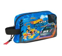 Safta HOT WHEELS LET'S RACE - Porta Desayunos Térmico, Termo, Portatodo, Calidad y Máxima Resistencia, Porta Comida, Recreo, 21.5x6.5x12 cm