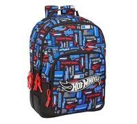 Safta HOT WHEELS - Mochila Escolar Infantil, Ideal para Niños de Diferentes Edades, Cómoda y Versátil, Calidad y Resistencia, 32x15x42 cm
