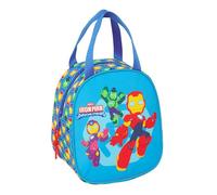 Safta Bolso portameriendas IRON MAN – Calidad y máxima resistencia, 19x14x22 cm