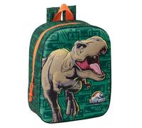 Safta JURASSIC WORLD 3D - Mochila de Guardería 3D, Adaptable a Carro, Fácil Limpieza, Ideal para Niños de Diferentes Edades, Cómoda y Versátil, Calidad y Resistencia, 22x10x27 cm