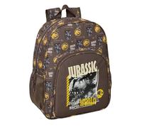 Safta JURASSIC WORLD - Mochila Escolar Niño, Mochila Niño, Mochila Infantil, Adaptable a Carro, Ideal para Niños en Edad Escolar, Cómoda y Versátil, Calidad y Resistencia, 33x14x42 cm