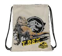 Safta jurassic world warning - mochila saco plano grande, mochila, ide