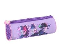 Safta K-POP Demon Hunters BATTLE - Estuche Redondo Escolar, Estuche Infantil, 20x7 cm