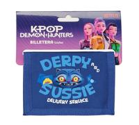 Safta K-POP DEMON HUNTERS DERPY - Cartera Billetera con Cabecera, Cartera Billetera, Monedero, 12.5x9.5 cm