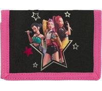 Safta K-Pop Demon Hunters - Energy - Cartera Billetera con Cabecera, Cartera Billetera, Monedero, Cómoda y Versátil, Resistencia, 12.5x9.5 cm