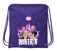 Safta K-POP Demon Hunters FIGHTERS - Mochila Saco Plano Grande, Mochila, 35x40 cm