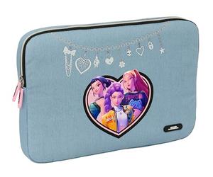 Safta K-POP Demon Hunters - HUNTR/X - Funda para Portátil 15.6'', Mochila, Ideal para Niños de Diferentes Edades, Cómoda y Versátil, Resistencia, 39.5x3.5x27.5 cm